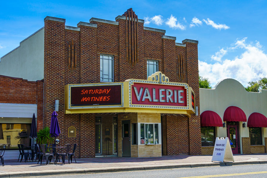 Historic Valerie Theatre building in Inverness