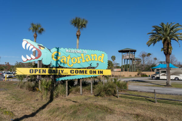 Gatorland in Orlando Florida